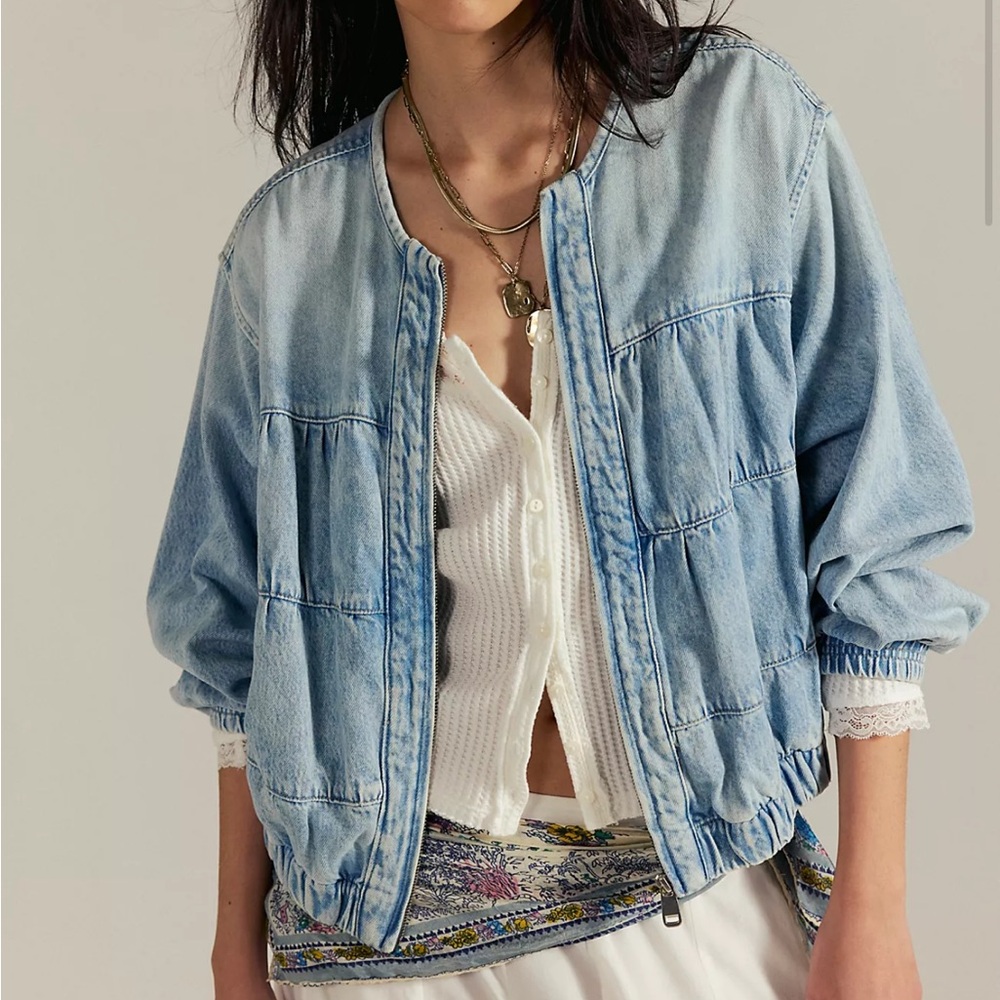 We The Free Layla Denim Jacket